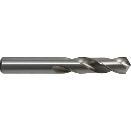 Cleveland Screw Machine Drill Bit, #44 Size, 118  Degrees Point Angle, High Speed Steel, Bright Finish C04398