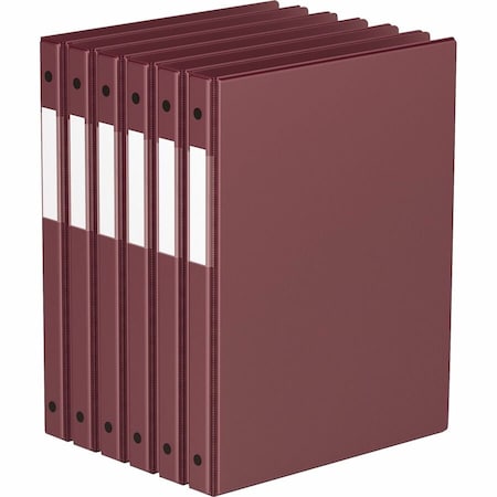 Davis Group Premium Economy, Round Ring, Binder, (Burgundy, 5/8"), PK6 2300-08-06
