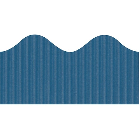 Pacon Corporation Pacon Bordette Decorative Border, 2-1/4 x 50', Rich Blue, 1 Roll 37184