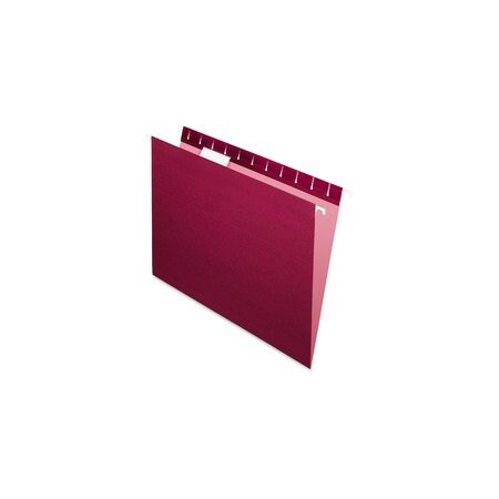 Pendaflex FOLDER, HANG, LTR, 1/5, 25B, BY, 25PK 81613