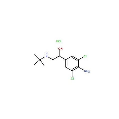 Ak Scientific Clenbuterol HCl (100mg), CAS 21898-19-1 F496-100mg