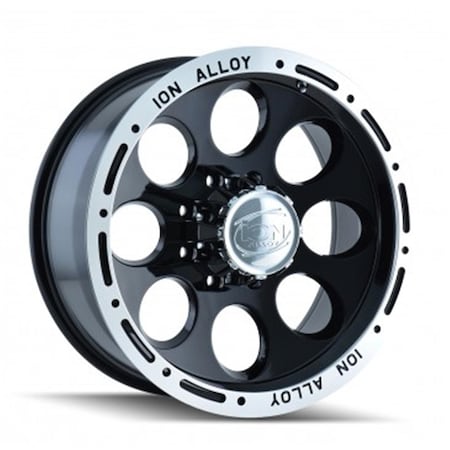 Ion America ION  5-114.3 PCD Black Machined Lip Wheel 174-5165B