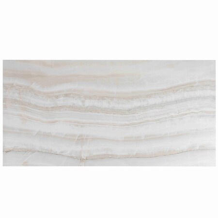 Apollo Tile Splendor 24x48 in. Ivory White Honed Porcelain Veincut Large Tile (15.5 sq ft/case) 2PK IMP88VECRVN2448