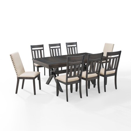 Crosley Hayden 9-Piece Dining Table Set For 8 KF13072SL