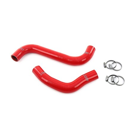 Hps Performance High Temp Reinforced Silicone Radiator Coolant Hose Kit, Red, 57-2107-RED