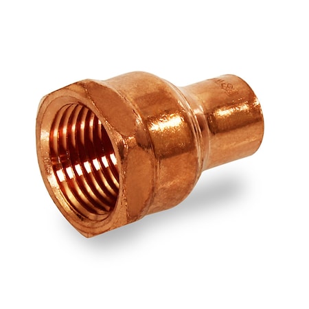 Everflow SWTx1-1/2'' FIP Copper Reducing Female Adapter Fitting 1-1/4'' CCFA1411