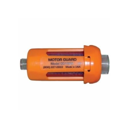 Motorguard Compressed Air Filter, 1/4 in (NPT), Disposable In-Line Desiccant, For Use with Plasma Machines 396-DD1008-2