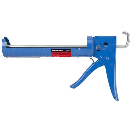 Prosource Heavy-Duty Caulk Gun, Steel, Blue CT-904P