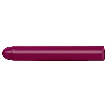 Markal Marking Crayon, 4-7/8 in L, Red, Wax 82436G