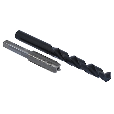 Drill America 3/32"-50 UNS HSS Plug Tap and 1.90mm HSS Drill Bit Kit POUFS3/32-50
