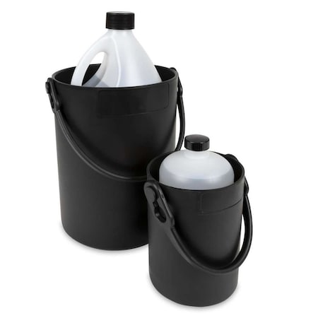 Heathrow Scientific Safety Bottle Carrier, 1.5 L, Black 400750BLK