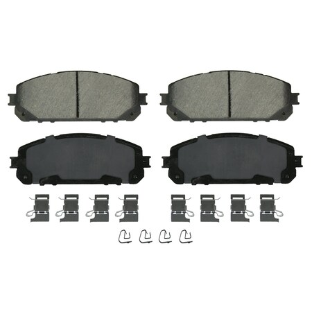 Wagner Brake QuickStop Front Disc Brake Pad Set Ceramic,  ZD1709
