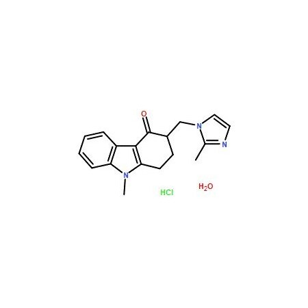 Ak Scientific 9-Methyl-3-[(2-methylimidazol-1-yl)methyl]-2, 3-dihydro-1H-carbazol-4-one hydrochloride dihydrate (5 2190AH-5g