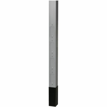 Hubbell Wiring Device-Kellems Alum Srvice Pole, 2.13"W, Includes Divider HBLPPO15A