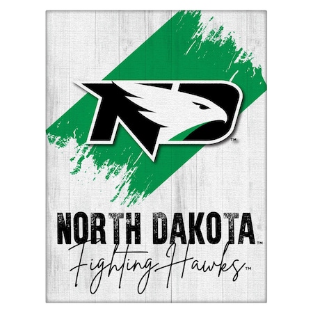 Holland Bar Stool Co University of North Dakota 15inx20in Canvas Wall Art LCnvs