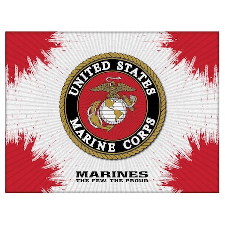 Holland Bar Stool Co United States Marine Corps 24"x32" Canvas Wall Art LCnvs2432Marine