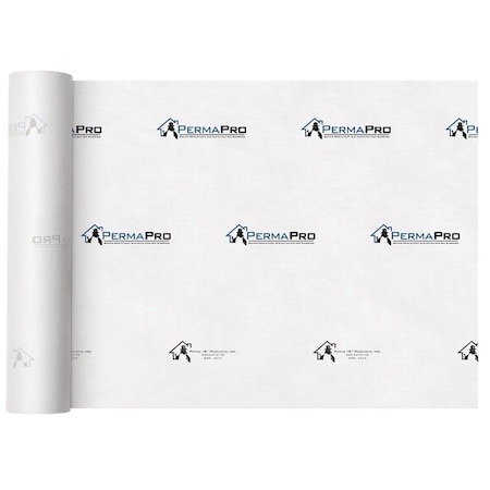 Permapro 0 House Wrap, 100 ft L, 9 ft W, Polypropylene, Translucent 9100