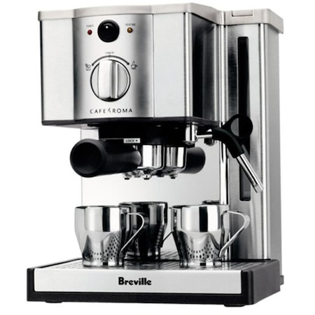 Breville Cafe Roma Stainless Espresso Maker ESP8XL