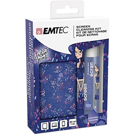 Emtec Fashion Prints Mobile Cleaning KitBlue ECCLMOBILEKITFP1