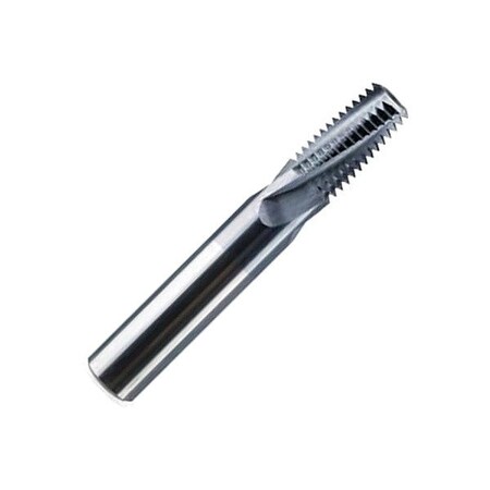 Zoro Select Thread Mill, Helical, 1/16"-27, 2.5 in 14500-TIALN