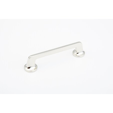 Schaub 5in Center to Center Northport Round Cabinet Pull Polished Nickel Finish 212-PN