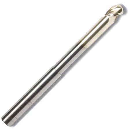 Zoro Select Ball End Mill, 0.3125 in, Carbide 314255