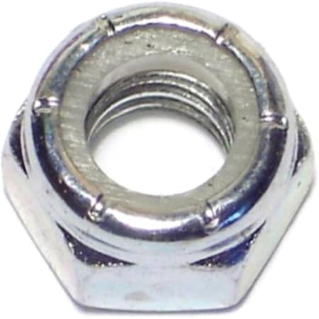 Midwest Fastener Lock Nut, 5/16"-18, Nylon, Zinc Plated 03650