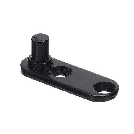 Qbd Modular Systems Door Pivot Pin, Top, Black, Steel 470090081