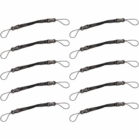 Ergodyne Squids 3136 Barcode Scanner Adaptor Strap, Black, 10 Pack 19169