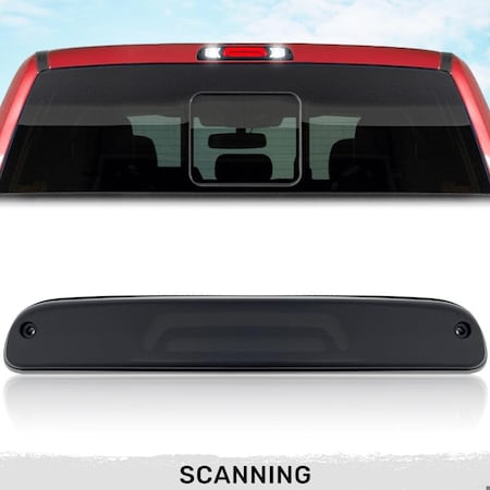 Recon Truck Accessories 99-16 F250/F350/F450/F550/95-03 RANGER/01-05 SPORT TRAC 3RD BRAKE LIGHT W/WHITE 264116BKHPS