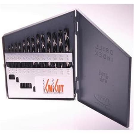 Isn KnKut Fractional Jobber Length Drill Bit Set, 13PK KNK13KK5