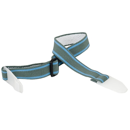 Msa Safety Chinstrap, 2-pt, 3/4" polyester webbing, attached to suspension, 10PK 10171107