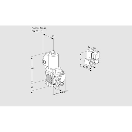 Honeywell Kromschroder VAS1-/25R/NWSL KS88005769