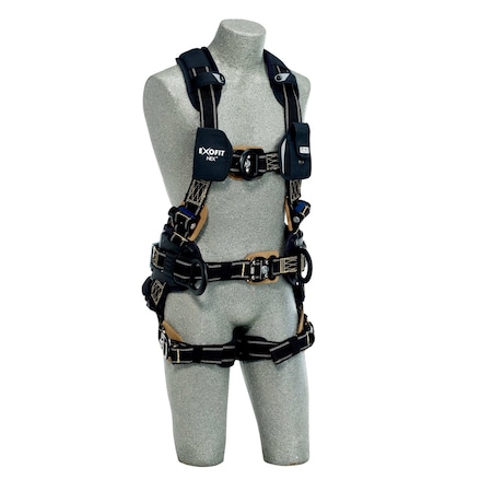 3M Dbi-Sala Body Harness, Belt Included, S 1113497