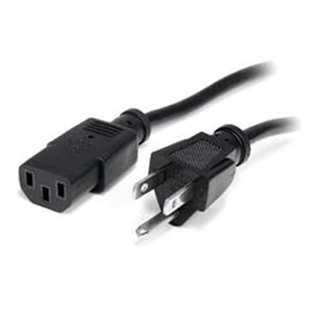 Dynamicfunction 6 ft. Standard Computer Power Cord - Black - 6 ft. 1.8 m DY3326273