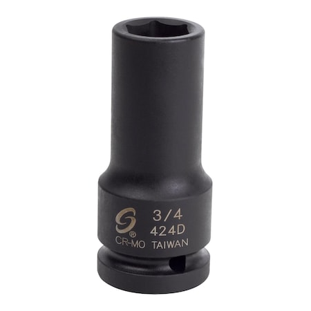 Sunex 3/4 in Drive 3/4 in Deep Impact Socket 424D