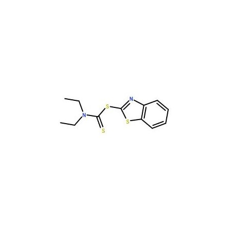 Ak Scientific 2-Benzothiazolyl diethyldithiocarbamate (5g), CAS 95-30-7 5506AL-5g