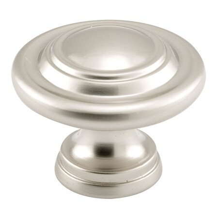 Prime-Line Prime-Line 1-11/16 in. D X 1.69 in. L Satin Silver Metal Bi-Fold Door Knob 1 pk N 7372