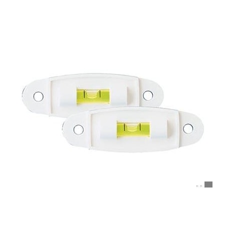 Rv Designer SCREW-ON LEVEL - 2 1/2IN X 3/4IN - SCREWS INCLUDED E409