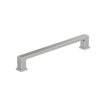 Amerock Bridgeport 6-5/16 inch (160mm) Center-to-Center Polished Chrome Cabinet Pull, 25PK 25VMP3703326