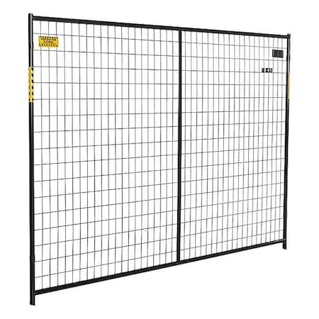 Perimeter Patrol Black Temporary Fencing Panel RF 10005