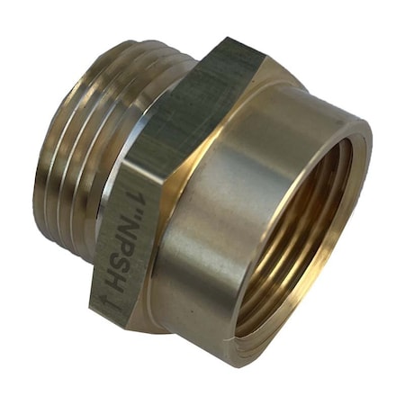 Underhill Brass Conversion Fitting 1''Female NPT x 1'' Male NPSH A-BA10NXSH