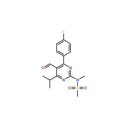 Ak Scientific 4-(4-Fluorophenyl)-6-isopropyl-2-(N-methyl-N-methylsulfonyl amino)pyrimidine-5-carboxaldehyde (1g), X6289-1g