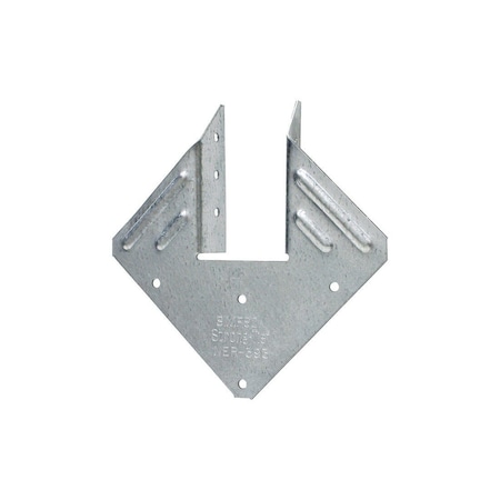 Simpson Strong-Tie Co Hurricane Tie 4" H X 4" W 18 Ga. Galvanized Steel, 100PK H1A
