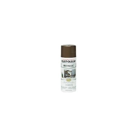 Rust-Oleum Spray Paint Stops Rust Metallic Dark Copper 11 oz Dark Copper 286525