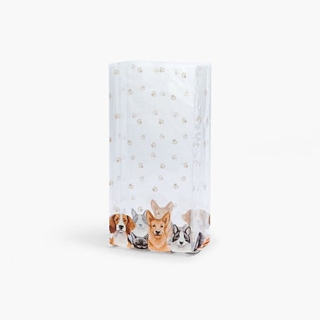 Nashville Wraps Pet Squad Cello Bags, 4x2.5x9.5, 100PK C2BPSQ