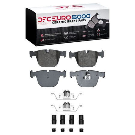 Dfc 5000 Euro Ceramic Disc Brake Pad Set,  1600-0919-02