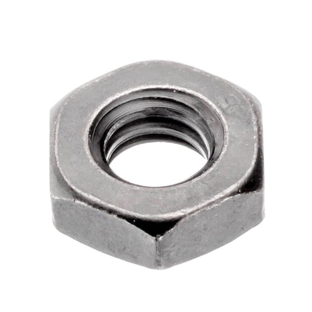 Ampg Jam Hex Nut, 1/4"-20 Size, SS Grade 18-8 NUT25214C