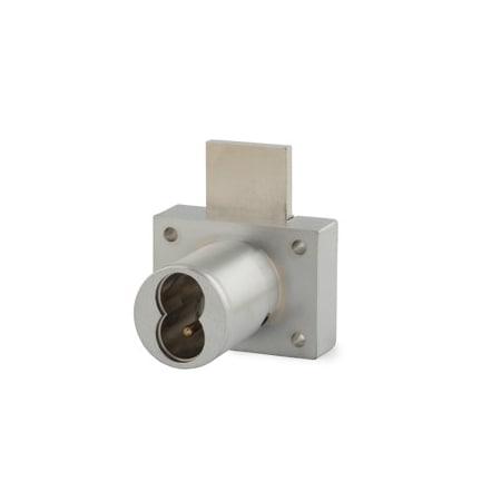 Olympus Lock SFIC 1-1/4in Drawer Lock, Small Format IC Prep, Less Core, 626/US26D Satin Chrome 721DW-US26D