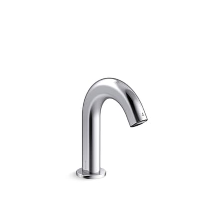 Kohler Oblo Touchless single-hole lavatory faucet AC-powered, less drain, 0.5 gpm, project pack P103BB76-SBNA-CP